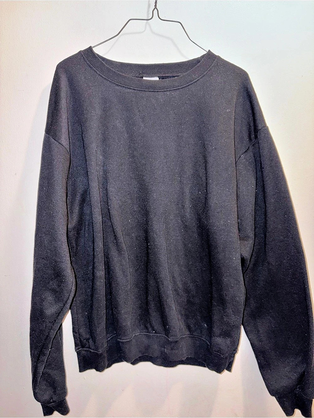 Mission Ridge Men's Black Crewneck Sweatshirt Size Large